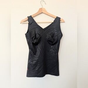 Ruby Ribbon Gilded Tiger V-Neck Tank